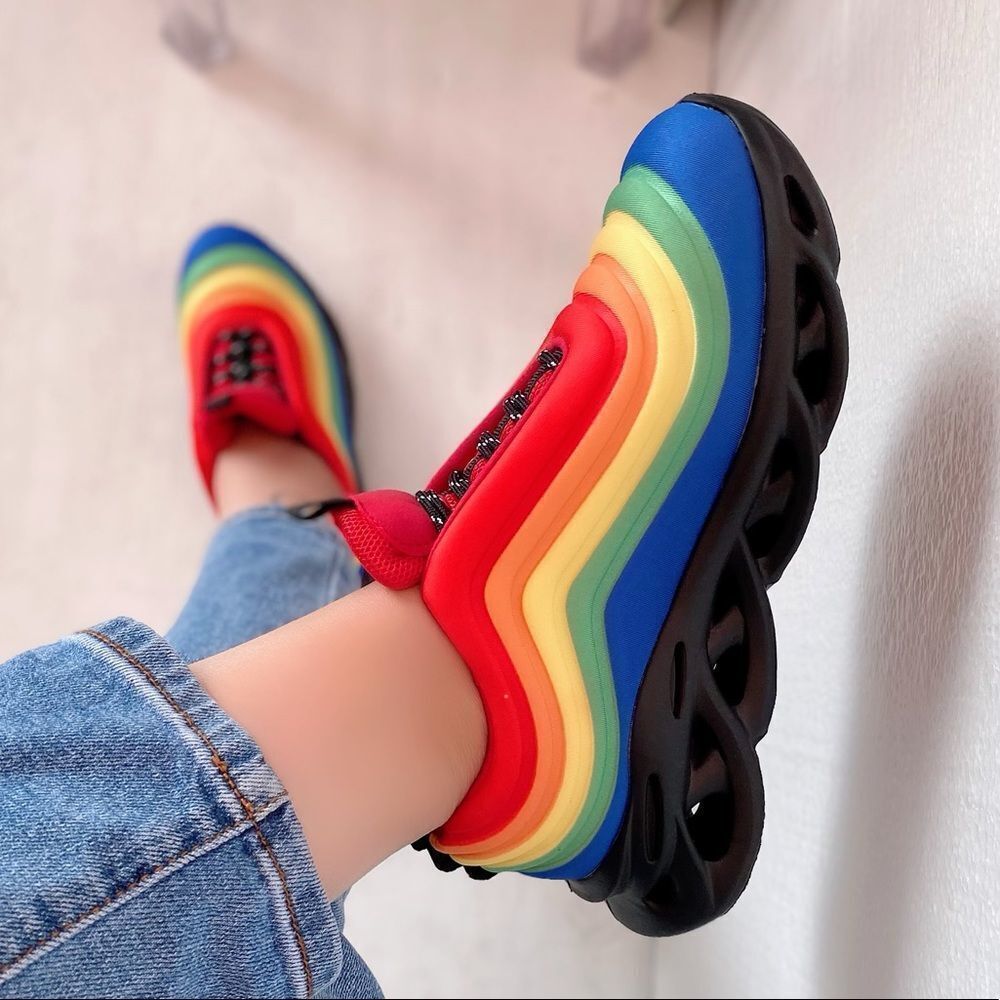 Rainbow High Rise Sneakers - Picture 3 of 6
